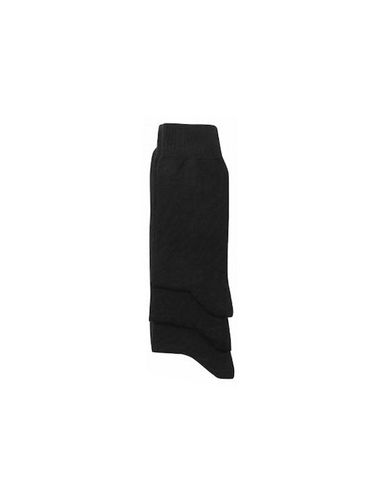 FMS Ανδρικές Μονόχρωμες Κάλτσες Μαύρες 3Pack