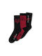 Difuzed Men's Socks Black 3Pack CR350173DIA