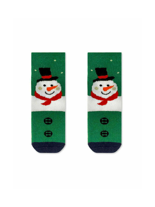 YTLI Women's Christmas Socks Green