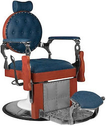 Friseursalon- und Spa-Stuhl Blau mit höhenverstellbarer Funktion Act-126345 Friseursalon- und Spa-Stuhl Blau mit höhenverstellbarer Funktion Act-126345