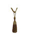 Fabric Curtain Tie-Back Rope Green