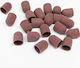 Nailp Professional Καπελάκι Τροχού Καφέ 15τμχ 2002.CS004.NYLON