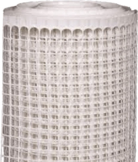 Balcony Railing Safety Net White with Custom Height 100cm