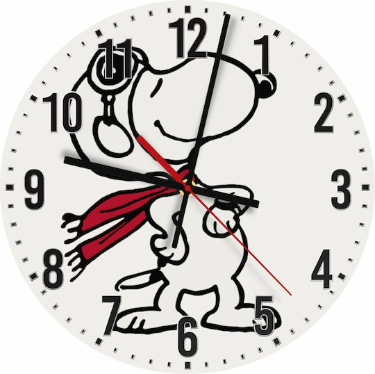 Koupakoupa Kinder Wanduhr Tiere Hölzernes 30εκ.