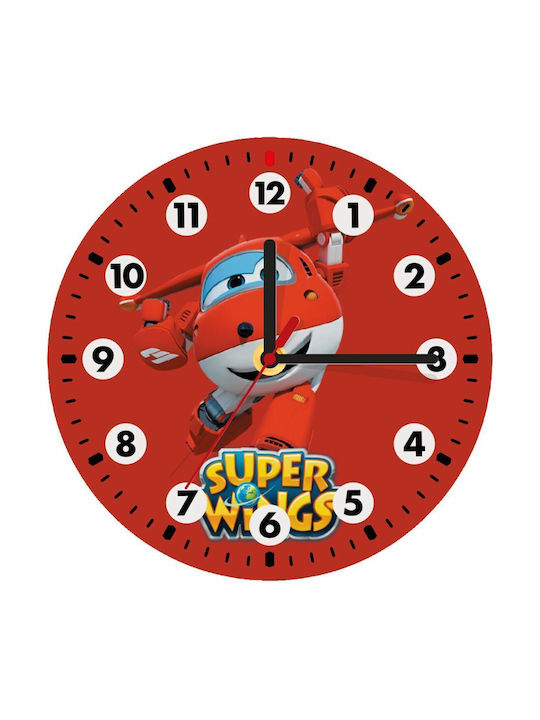 Koupakoupa Kinder Wanduhr Hölzernes 19εκ.