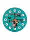 Koupakoupa Kids Wooden Wall Clock 19cm
