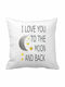 VOUR Kids Decorative Pillow Love You To White 20x20cm