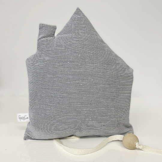 Kinder Wurfkissen Grau 20x22cm