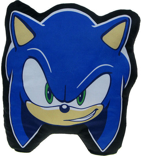 Aymax Детска декоративна възглавница Sonic Cushion Shaped Velour Run Ш30xВ26бр
