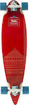 Choke Complete Longboard Red