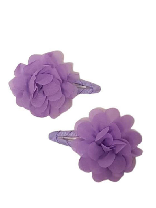 Elecool Flower Set Kids Hair Clips with Flower ...