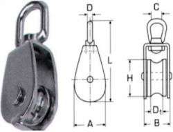 A4 M8393 A Pulley