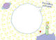 Day4you Taufdekorationen Platzdeckchen Kleiner Prinz 42x30cm