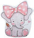 Christening Favor with Fridge Magnet Made of Wood 8cm