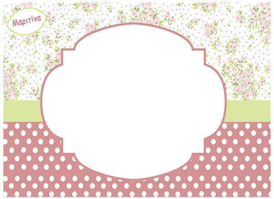 Day4you Servet Individual Botez Vintage Floral 42x30cm