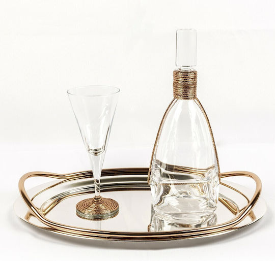 Set Naș Argint / Cristal Argintiu 3buc