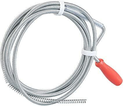 Zpower Steel Drain Unblockers 3m with Maximum Unclogging Thickness 5mm