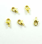 Metallic Jewelry Clasp Gold Thickness 10mm.