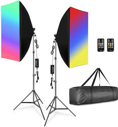 Irisfot Bi-color Rgb Dimmable Kit Led 200W Irisfot Bi-color Rgb Dimmable Kit Led 200W