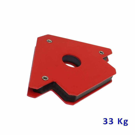 HAMA Welding Magnet with Lifting Capacity 33kg and Welding Angles 45° 90° 135°