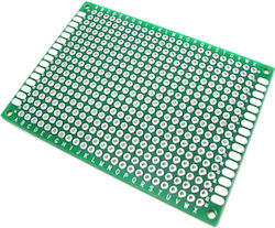 Double Sided Breadboard 120x80mm (#44594)