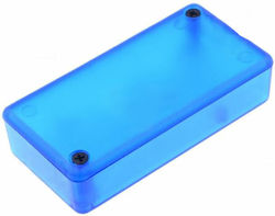 Hammond Πλαστικό Κουτί Κατασκευών 80x40x20mm Μπλε (1551KTBU)