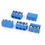 Terminal Block 3p 5mm Clamp Pluggable 3 positions 1pcs