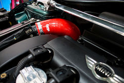 Forge Motorsport Κολάρο Σιλικόνης Αυτοκινήτου Αέρα T-Pipe για Kia Mini Subaru Mini Μπλε