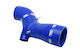 Samco Sport Car Silicone Hose Air Intake Angled for Mitsubishi Lancer Blue