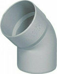 Pipe Elbow Fitting PVC Φ140/45°