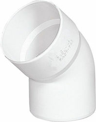 Drivasplast Pipe Elbow Fitting PVC 40mm 1126