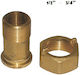 Pipe Niple Fittings Brass 1/2" / 3/4" 20379