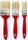 Paint Brush Straight 1'' 3pcs