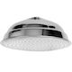 Metallic Round Showerhead Silver Ø12cm