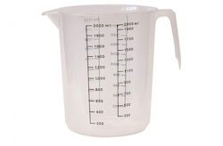 Plastic Kitchen Measurer 2000ml 1pcs