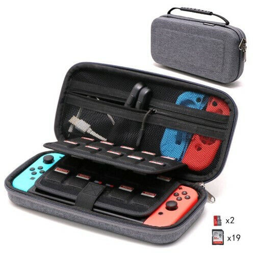 Fabric Switch Carrying Case Gray