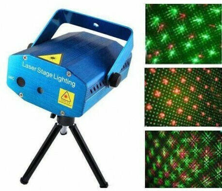 Weihnachtsstrahler Laser Strom