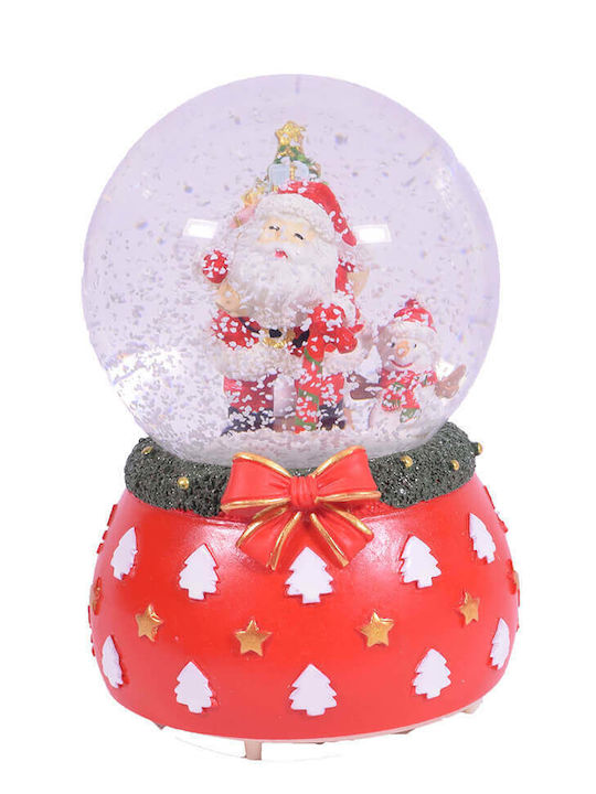 Christmas Snowball with Santa Claus