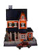 Weihnachts- Dekorative Darstellung Orange 32x27x12cm