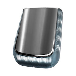 Irene Basic V2 Chrome Σειρήνα Συναγερμού Μπαταρίας Εξωτερικού Χώρου 125dB 10-15V