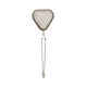Tea Filter Tongs Inox Heart 00787 or Et-0171 1 Piece