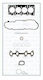 BGA Car Engine Head Gasket for Fiat Panda