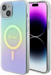 Guess Iml Iridescent Magsafe Тюркоазен (iPhone 15 Plus) Guess Iml Iridescent Magsafe Тюркоазен (iPhone 15 Plus)