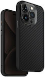 Uniq Back Cover Metallic Durable Black (iPhone 15 Pro) UNIQ-IP6.1P(2023)-KEVAMBLK