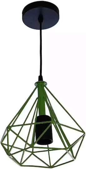 Stimeno Lustră Suspendată Verde 20cm. Stimeno Lustră Suspendată Verde 20cm.