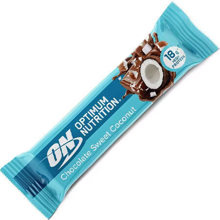 Optimum Nutrition Protein Bar Bar with 18gr Protein & Flavor Chocolate 59gr