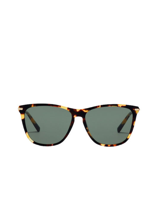 Hawkers One Crosswalk Carey Sunglasses with Green Frame and Green Lenses HOCR21CEM0
