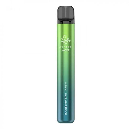 Elf Bar 600 V2 Disposable Electronic Cigarette 600 Puffs Blueberry 2ml 20mg