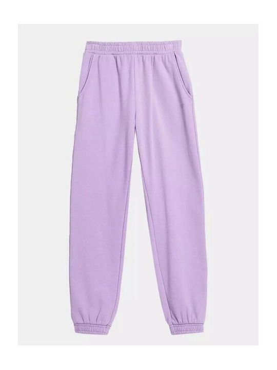 4F Kids Sweatpants Purple 1pcs