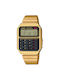 Casio Collection Uhr Batterie mit Gold Metallarmband